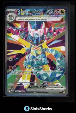 2025 POKEMON PRISMATIC EVOLUTIONS PRE EN #165/131 DRAGAPULT EX - Image 1