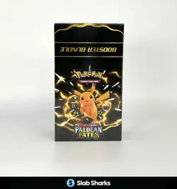 POKEMON TCG SCARLET & VIOLET PALDEAN FATES SEALED BOOSTER BUNDLE CASE - Image 1