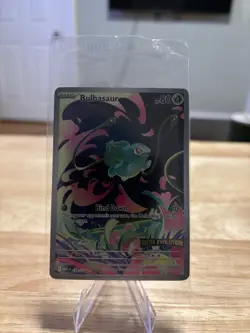 Pokemon Bulbasaur 133/132 English Sealed - Mega Evolution Stamped Promo - Image 1