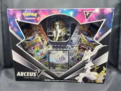 Pokemon TCG Arceus V Figure Collection - FACTORY SEALED W/ Cosmic Eclipse Pack - Image 1