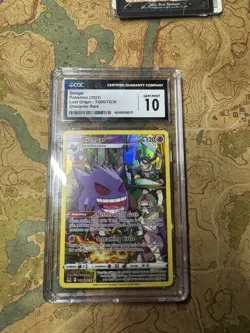 2022 Pokemon Gengar Lost Origin TG06/TG30 Trainer Gallery Holo CGC 10 - Image 1