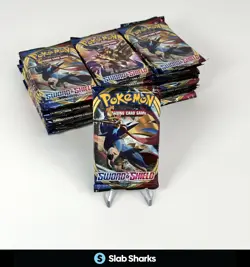 POKEMON TCG SWORD & SHIELD BOOSTER PACK - LOT OF 40 - Image 1