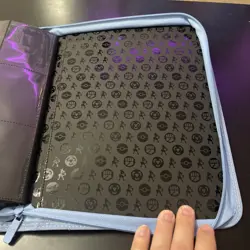 Pokemon PREMIUM Elite Binder - Ultra PRO Side Loading 9 Pocket - Lucario - Image 5