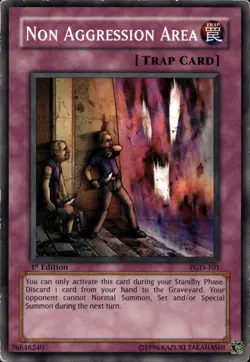 Non Aggression Area 1st Ed Common PGD-101 Yu-Gi-Oh! - Image 1
