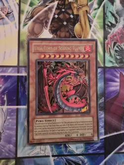 Uria, Lord of Searing Flames SOI-EN001 - Yugioh - Ultra Rare - Unlimited HP - Image 1