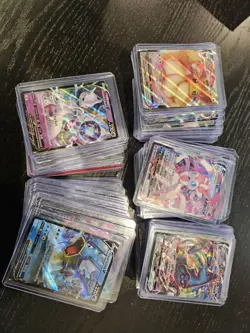 Lot of 125 Pokemon Cards V / VMAX /EX / GX / Trainers / VSTAR Modern Collection - Image 2