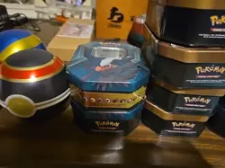 20 Empty pokemon tin lot. Empty tins has no cards - Image 3