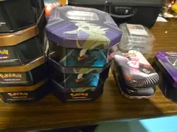 20 Empty pokemon tin lot. Empty tins has no cards - Image 4