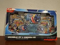 Pokemon Trading Card Game Greninja ex and Kingdra ex Special Collection Box - Image 1