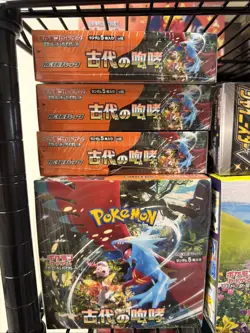 Pokemon Japanes Card Scarlet & Violet Ancient Roar sv4K Booster Box Sealed!! - Image 1