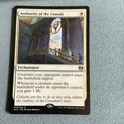 MTG - Authority Of The Consuls - Kaladesh - NM - MAGIC CARD - Image 1