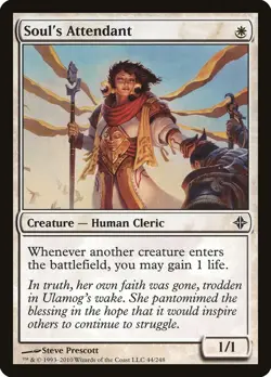 Soul's Attendant Rise of the Eldrazi Magic The Gathering MTG Card - Image 1