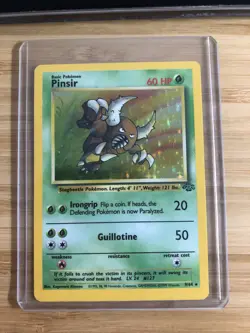 Pinsir 9/64 Jungle Set Holo Rare 1999 WOTC Pokemon Card TCG WOTC NM - Image 1