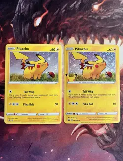 Pokemon Pikachu TCG SWSH039 General Mills 25th Anniversary Holo Promo Card MINT - Image 1