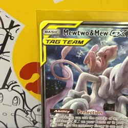 Pokemon TCG Mewtwo & Mew GX Tag Team Card - Image 2
