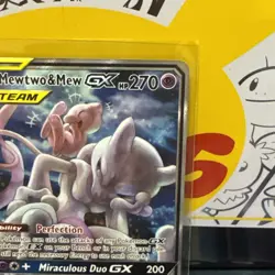 Pokemon TCG Mewtwo & Mew GX Tag Team Card - Image 3