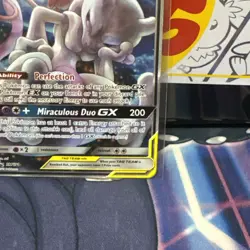Pokemon TCG Mewtwo & Mew GX Tag Team Card - Image 4