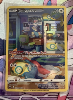 Dunsparce GG23/GG70 Crown Zenith Full Art Ultra Rare Holo Pokemon Card NM - Image 1