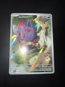 N's Zorua 189 Sv: Scarlet & Violet Promo Cards Holo NM - Image 1