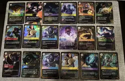 Riftbound: League Of Legends Tcg 18 Card Lot. All Rare Foil Cards! - Image 1