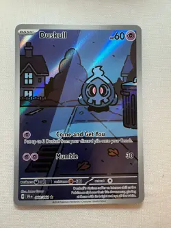 Pokemon TCG Duskull Holo Card 68/64 Shrouded Fable Near Mint - Image 1