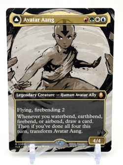MTG: Avatar Aang (Borderless) Avatar: The Last Airbender MYTHIC NON FOIL - Image 1