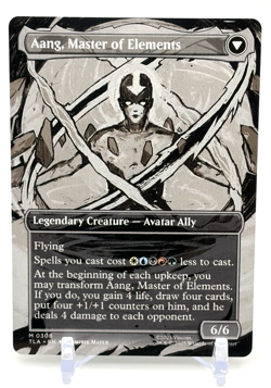 MTG: Avatar Aang (Borderless) Avatar: The Last Airbender MYTHIC NON FOIL - Image 2