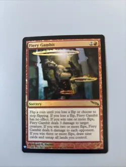 Fiery Gambit The List Reprints Foil - Image 1