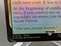 Serah Farron Final Fantasy Foil - Image 2
