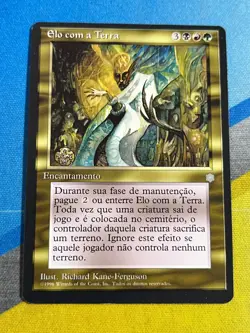 Magic the Gathering MTG Ice Age EARTHLINK Portuguese - Image 1