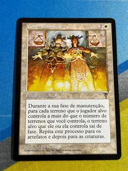 Magic the Gathering MTG Visions EQUIPOISE Portuguese - Image 1