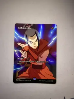MTG Avatar the Last Airbender - Eternal Legal - Lightning Bolt 0032 Foil - Image 1