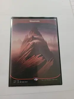 Mtg - Mountain *Unstable Borderless - 215/216* - Image 1