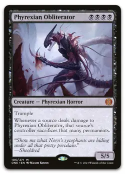 Phyrexian Obliterator #105 (NM) Phyrexia All Will Be One ONE Magic MTG - Image 1
