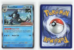 BAXCALIBUR SVP 019 PRERELEASE PROMO POKEMON TCG NM - Image 3