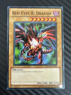 Yugioh Red-Eyes Black Dragon SDDC-EN005 Common Unlimited VLP - Image 1