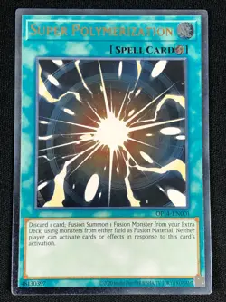YUGIOH SUPER POLYMERIZATION OP14-EN001 ULTIMATE (NM) - Image 1