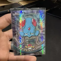 Topps Chrome 2000 Tentacool Pokemon Card #72 SPECTRA - Image 1