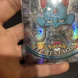 Topps Chrome 2000 Tentacool Pokemon Card #72 SPECTRA - Image 4