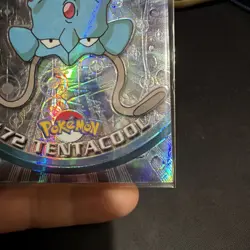 Topps Chrome 2000 Tentacool Pokemon Card #72 SPECTRA - Image 5