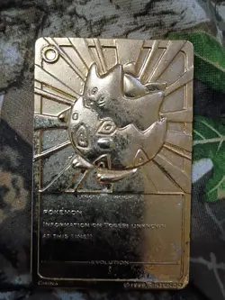 Jigglypuff 1999 Pokemon 23K Gold-Plated Nintendo Evolution Promo Trading Card - Image 2