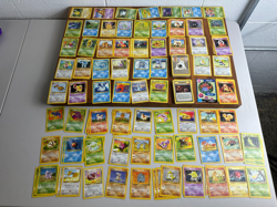 Pokemon Card Lot Of 159+, Mostly Base Set, LP - HP - Image 1