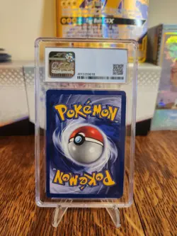 Pikachu Jungle 1st Edition Vintage Pokemon Graded CGC Mint+ 9 Card #60/64 - Image 4