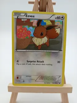 Eevee 83/108 & Glaceon 30/108 - Dark Explorers - LP Pokemon Cards, 2012 - Image 2