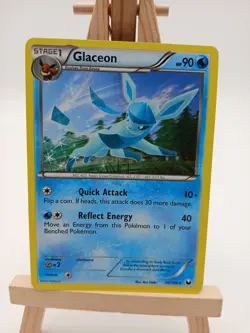 Eevee 83/108 & Glaceon 30/108 - Dark Explorers - LP Pokemon Cards, 2012 - Image 4