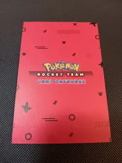 Pikachu Poncho Mega Lucario Gold Holo Team Rocket Card Database Peru Pokemon - Image 2