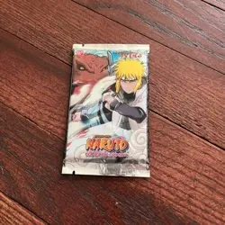 Approaching Wind NARUTO Trading Card Game Unopened Factory Sealed Booster Pack - Image 1