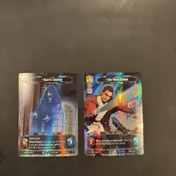 Darth Sidious & Obi-Wan Kenobi - Star Wars Unlimited Gift Box Promo Cards 2 & 3 - Image 1