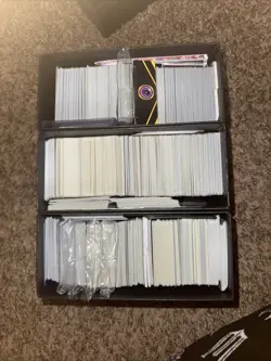 Pokemon TCG Bulk Cards Over 1,000+ Cards, Couple Holos, No V Max, Ex, Gx, Etc - Image 1