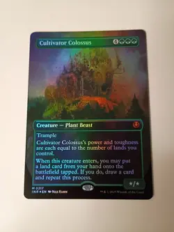 Cultivator Colossus (Borderless) Innistrad Remastered Foil - Image 1